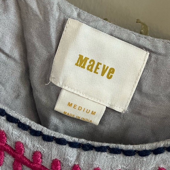 Maeve Pink and White Mini Dress - Picture 10 of 10